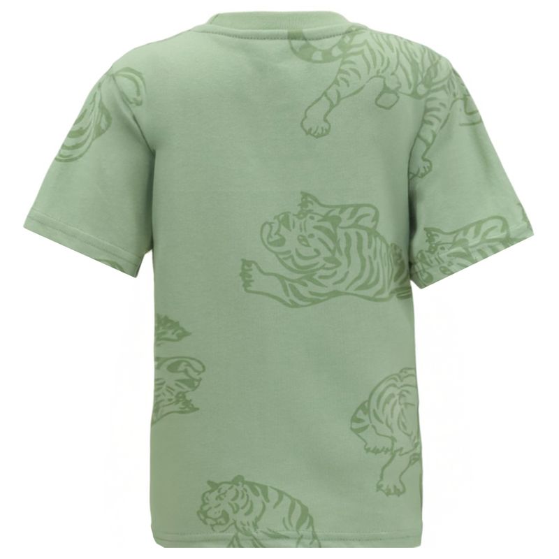 104812627-Camiseta-verde-con-estampado-para-niño