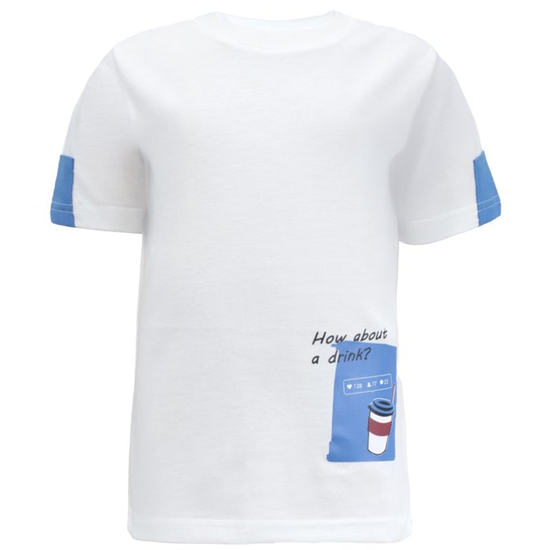 104812632-Camiseta-blanca-con-estampado-para-niño