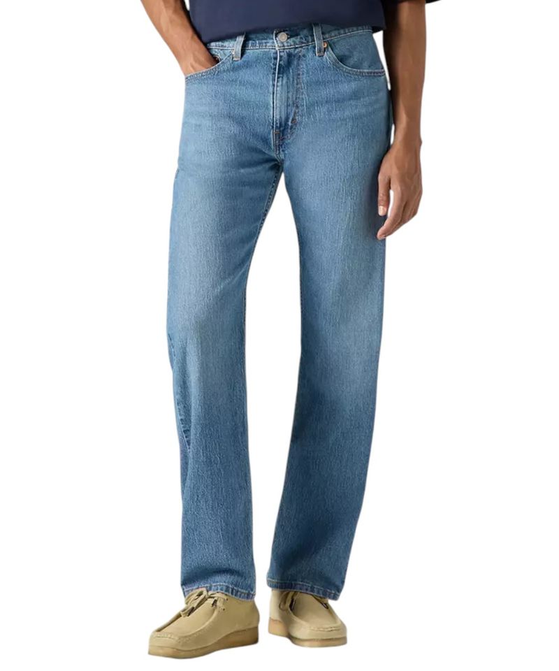 104909095-Jeans-Levi-s-505-regular-fit-azul-denim-lavado-para-hombre