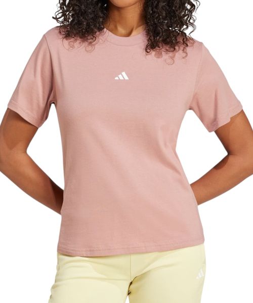 Camiseta deportiva Adidas rosado para mujer