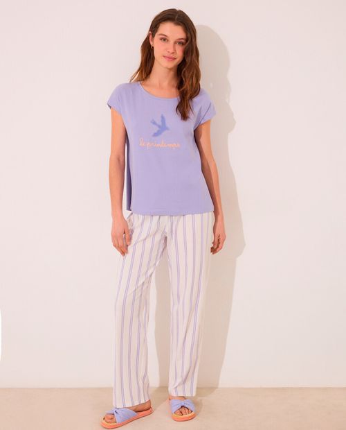 Pijama con pantalón Women Secret multicolor para mujer