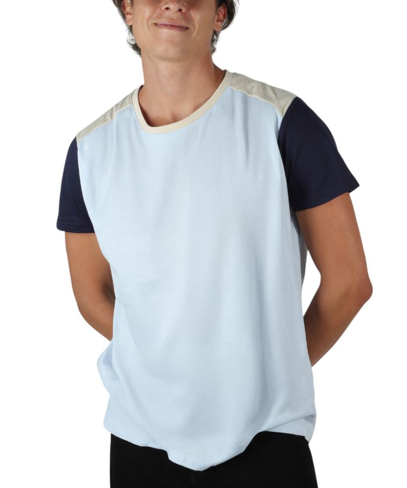 104795314-Camiseta-Orange-celeste-color-block-para-hombre