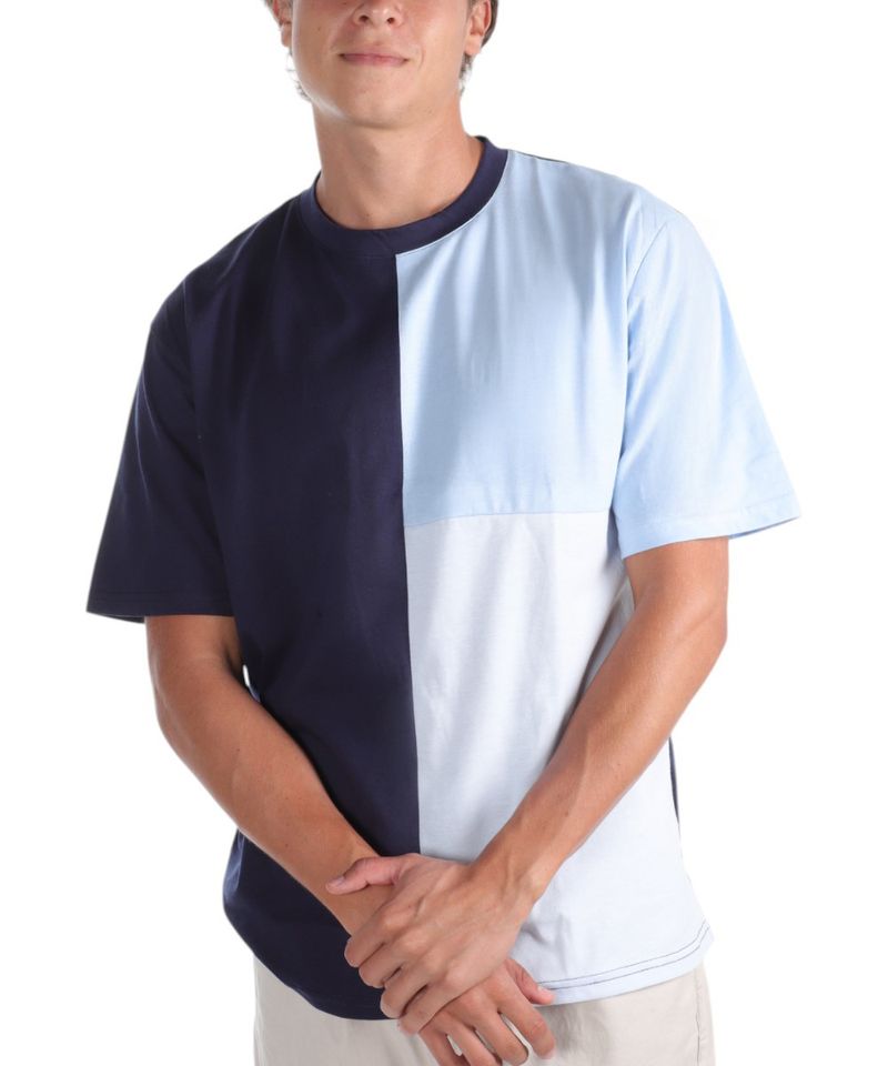 104795327-Camiseta-Orange-azul-navy-color-block-para-hombre