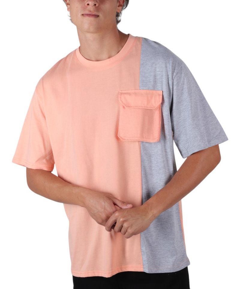 104795335-Camiseta-Orange-anaranjada-color-block-para-hombre