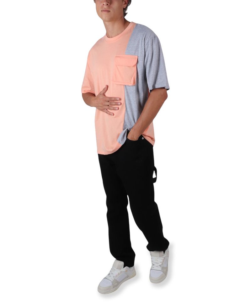 104795335-Camiseta-Orange-anaranjada-color-block-para-hombre