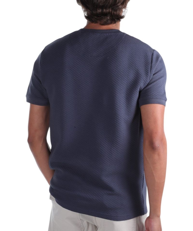 104858602-Camiseta-Denim-and-Flower-azul-navy-texturizada-para-hombre
