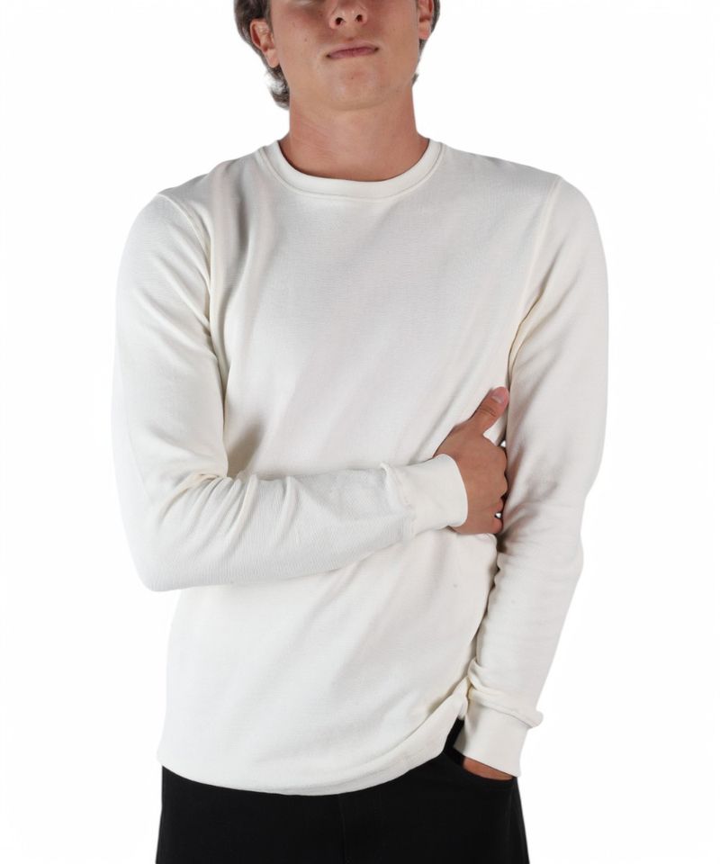 104858634-Camiseta-Denim---Flower-ivory-con-textura-para-hombre
