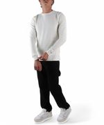 104858634-Camiseta-Denim---Flower-ivory-con-textura-para-hombre