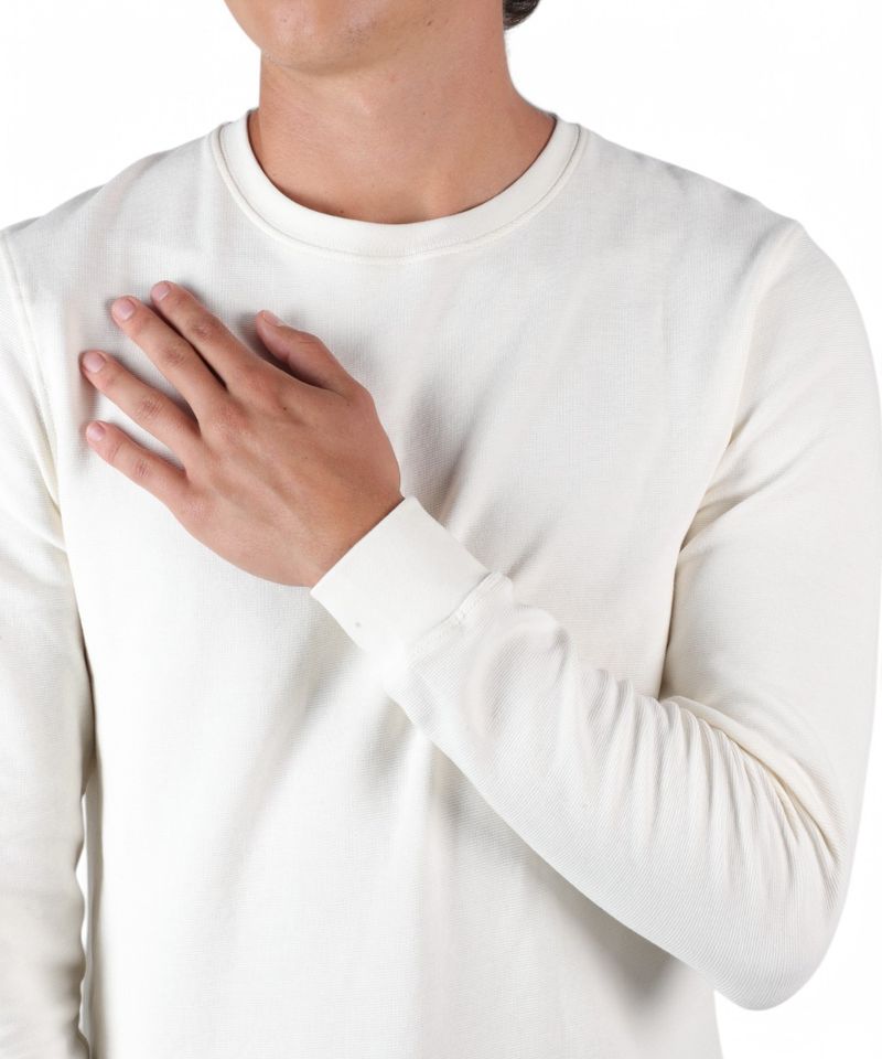 104858634-Camiseta-Denim---Flower-ivory-con-textura-para-hombre