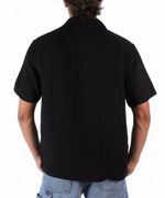 104858646-Camisa-casual-Denim---Flower-negra-con-textura-para-hombre