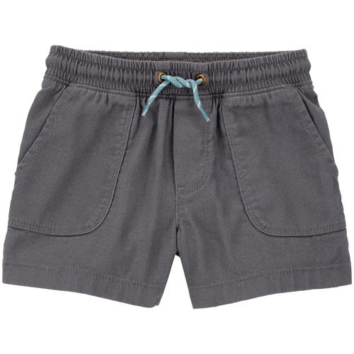 Short gris sólido para niño