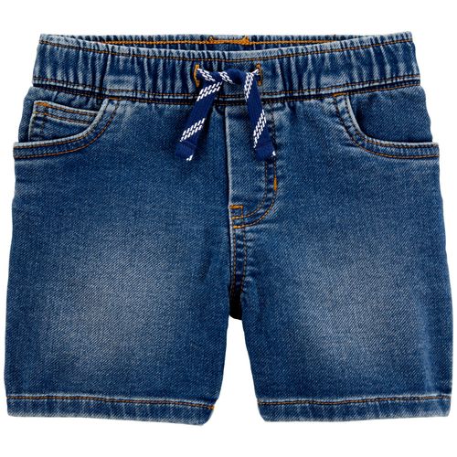 Short azul denim para niño