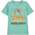 104893892-Camiseta-verde-con-estampado-para-niño
