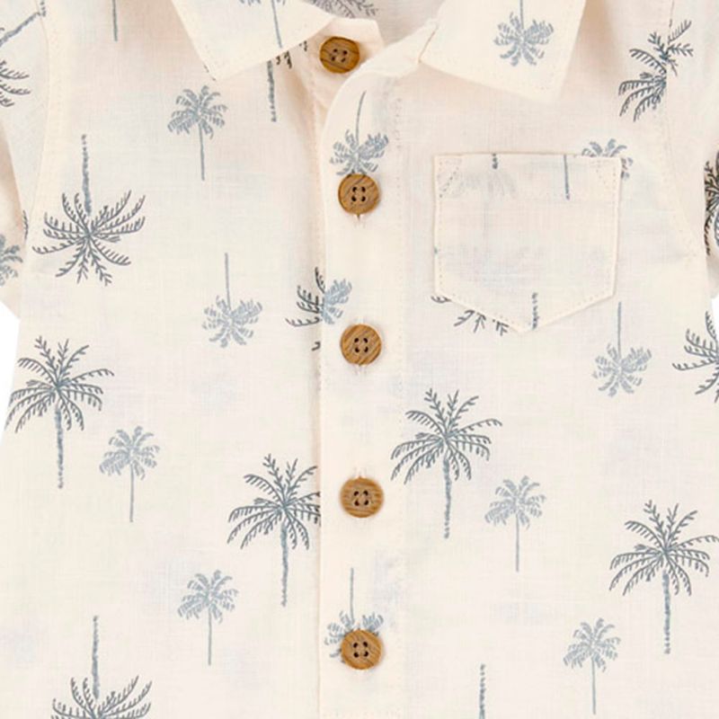 104893396-Romper-beige-con-estampado-para-bebe-niño