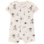 104893417-Romper-beige-con-estampado-para-bebe-niño