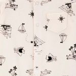 104893417-Romper-beige-con-estampado-para-bebe-niño