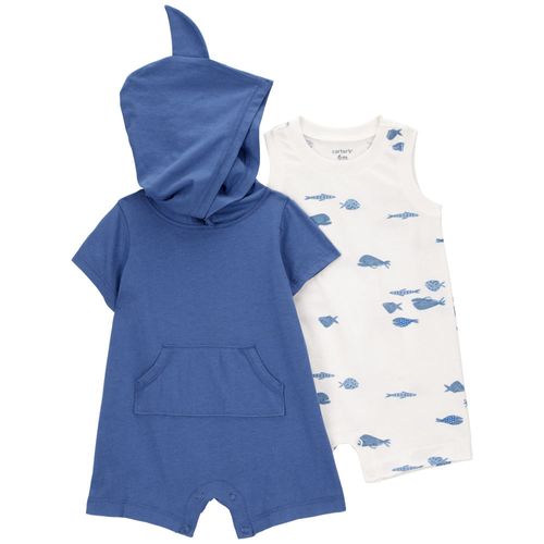 Conjunto de 2 piezas bicolor con estampado para bebé niño