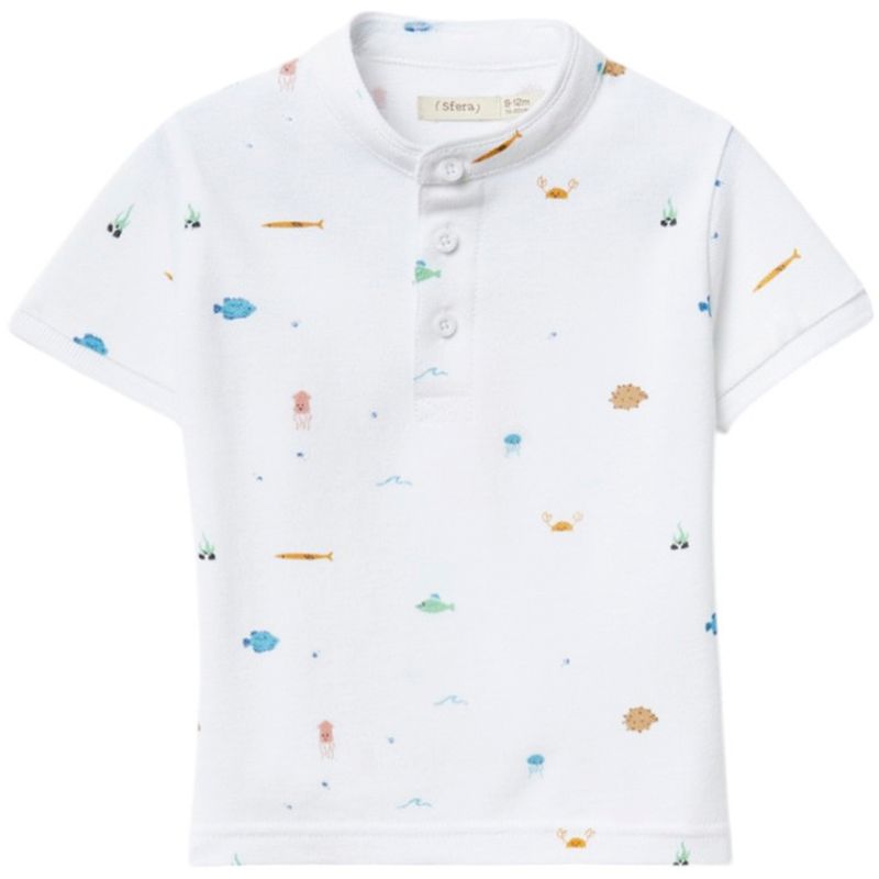 104894350-Camiseta-blanca-con-estampado-para-bebe-niño