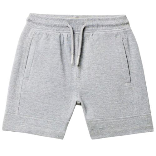 Short gris sólido para niño