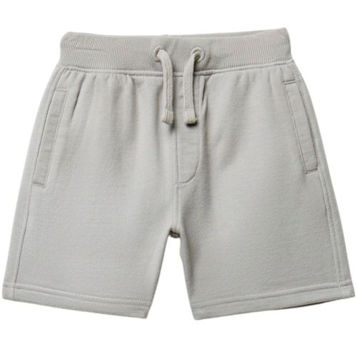 Short gris sólido para niño