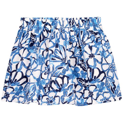 Falda estampada multicolor para niña