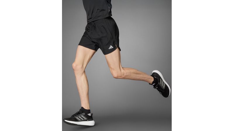 Short deportivo Adidas Run It negro para hombre