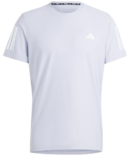 Camiseta deportiva Adidas Running gris claro para hombre