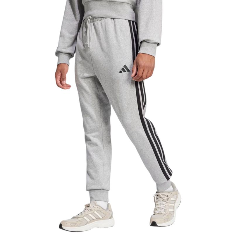 Jogger deportivo Adidas Essentials gris heather para hombre