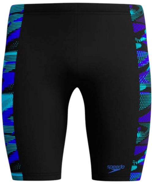 Calzoneta de baño Speedo HyperBoom negro/azul para hombre