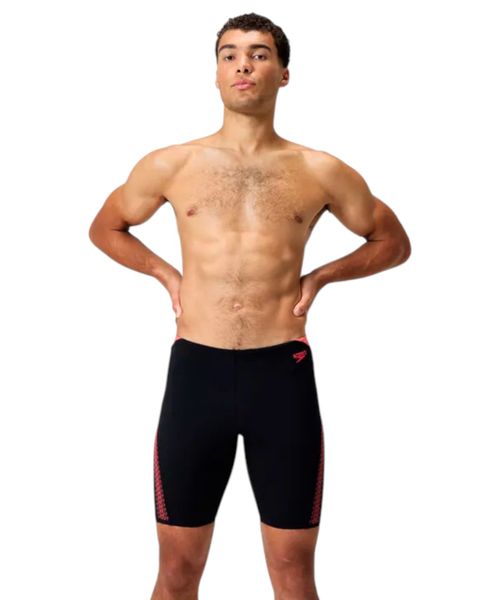 Calzoneta de baño Speedo HyperBoom negra para hombre