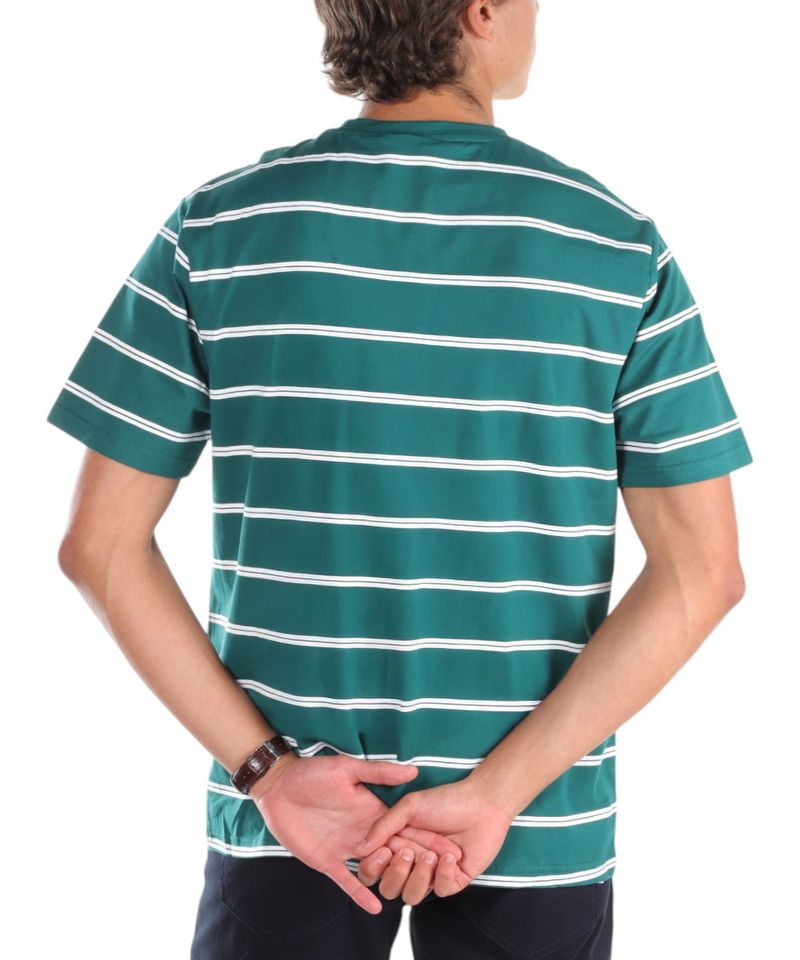 104694164-Camiseta-Gents-verde-rayada-para-hombre