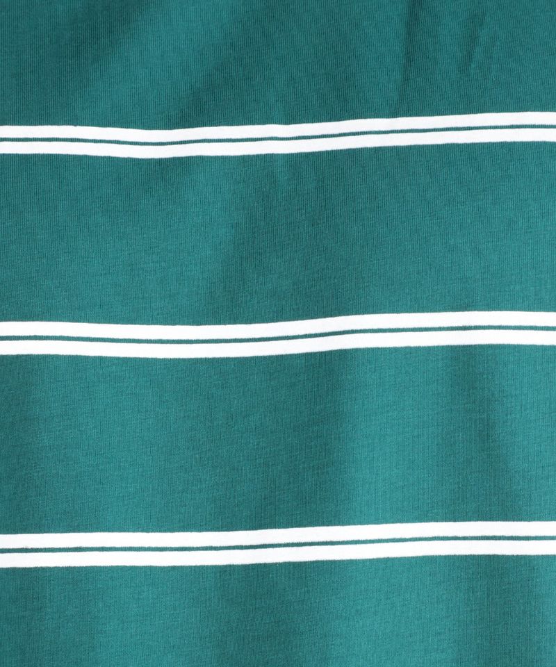104694164-Camiseta-Gents-verde-rayada-para-hombre