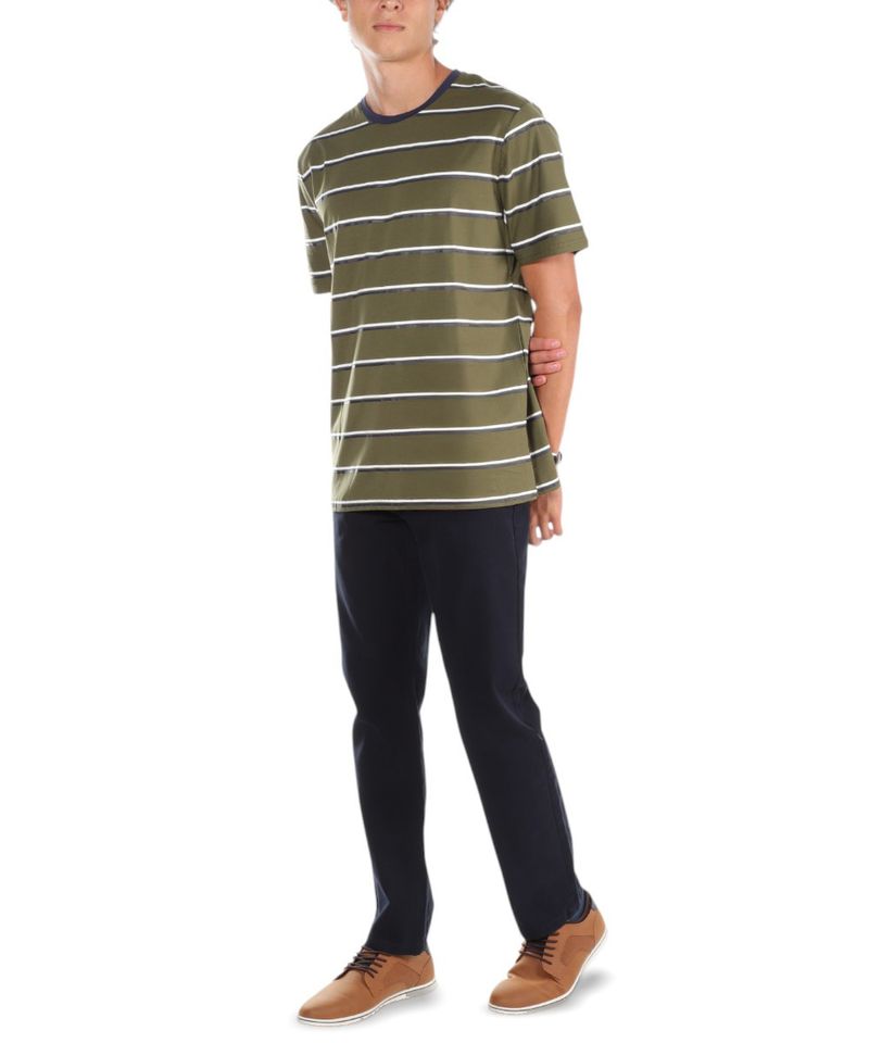 104694177-Camiseta-Gents-verde-olivo-rayada-para-hombre