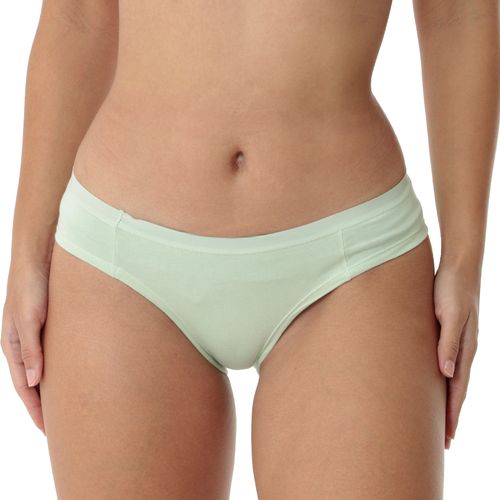 Bikini Orange verde de cintura corta para mujer