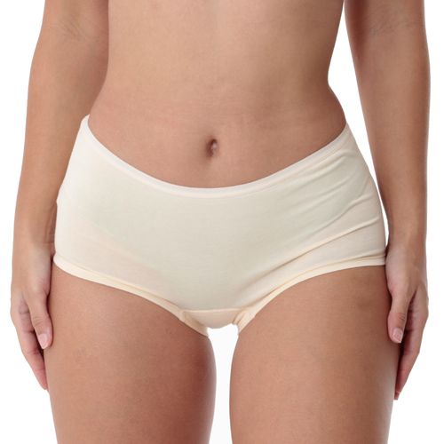 Boyshort Orange nude de cintura media para mujer