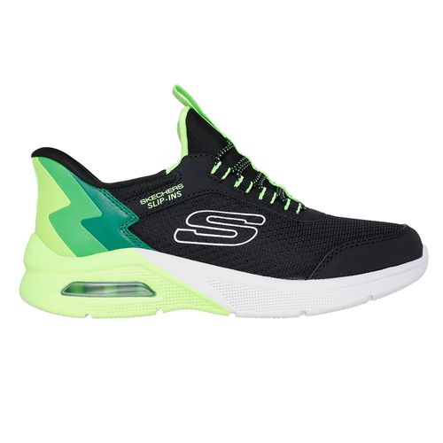 Zapato deportivo casual Skechers color negro para niño