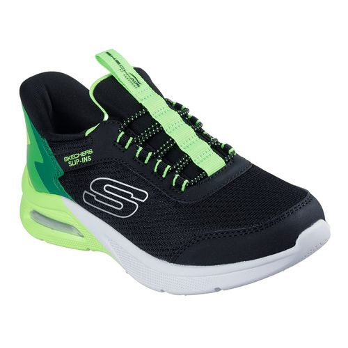 Zapato deportivo casual Skechers color negro para niño