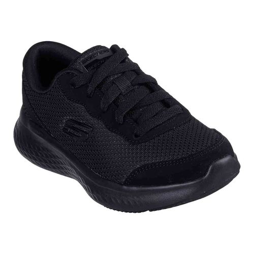 Zapato deportivo casual Skechers color negro para niño