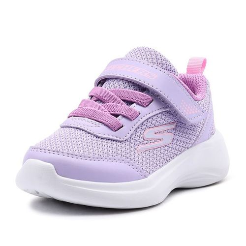 Zapato deportivo casual Skechers rosado para niña bebé