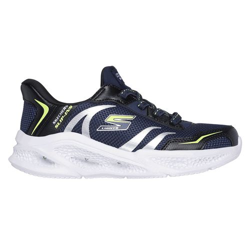 Zapato deportivo casual Skechers azul para niño