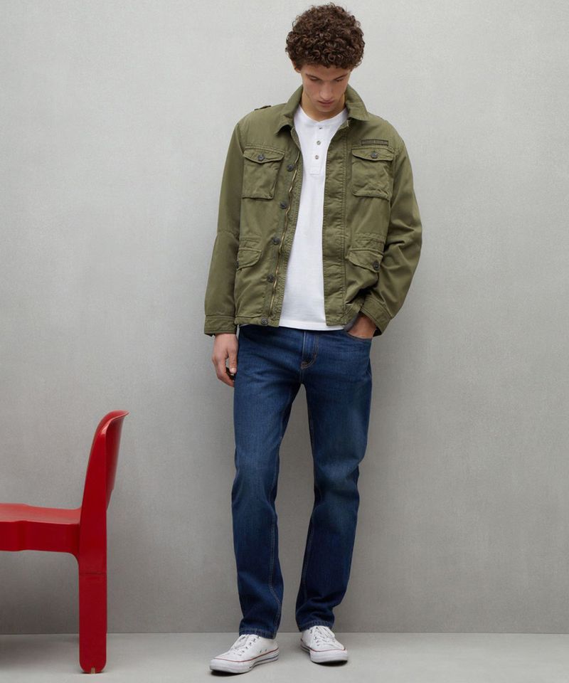 104904217-Jeans-straight-fit-Easy-Wear-azul-denim-para-hombre