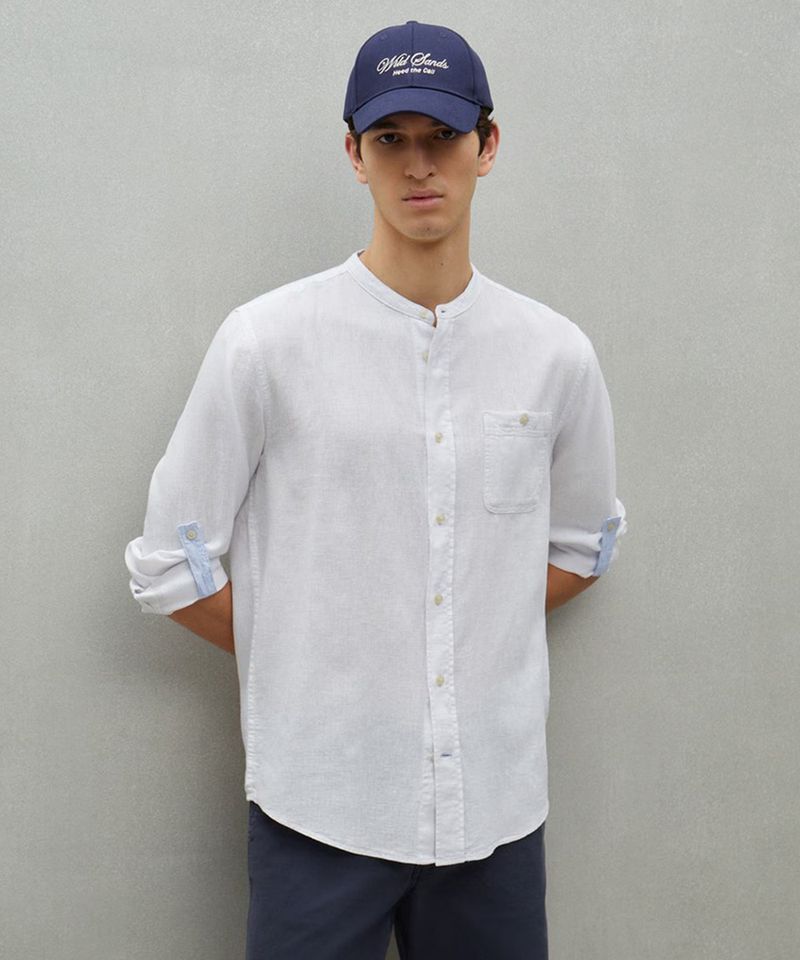 104904289-Camisa-casual-de-lino-Easy-Wear-blanca-heather-para-hombre