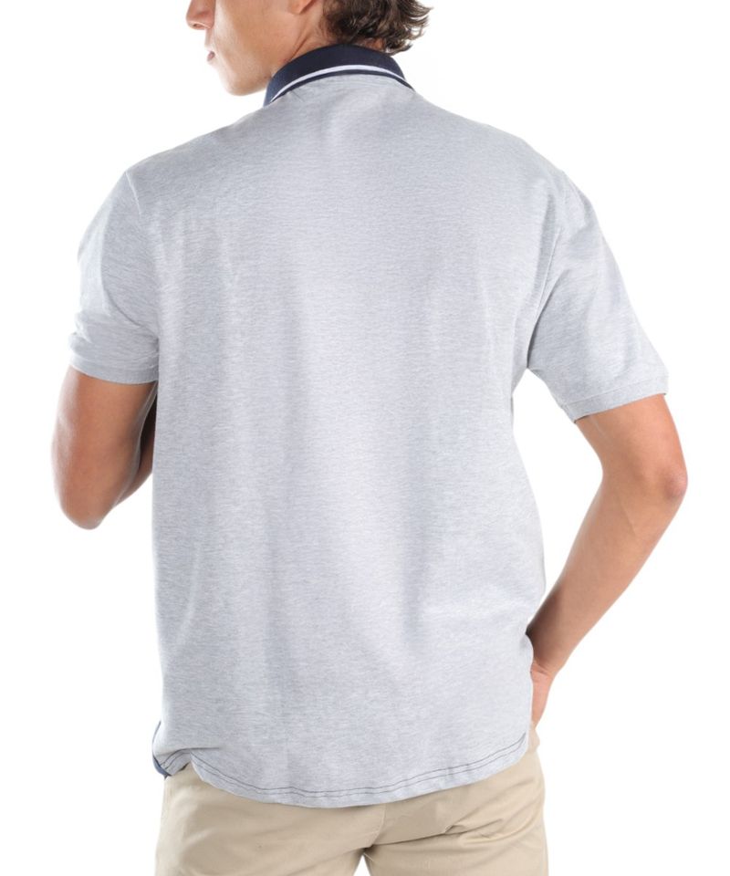 104694016-Camisa-polo-Gents-gris-color-blocking-para-hombre