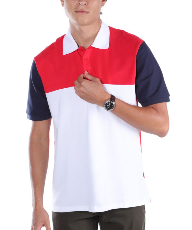 104694032-Camisa-polo-Gents-color-blocking-multicolor-para-hombre
