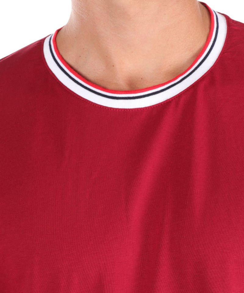 104694140-Camiseta-Gents-roja-solida-para-hombre