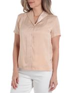 104776930-Blusa-Dekien-formal-beige-manga-corta-para-mujer