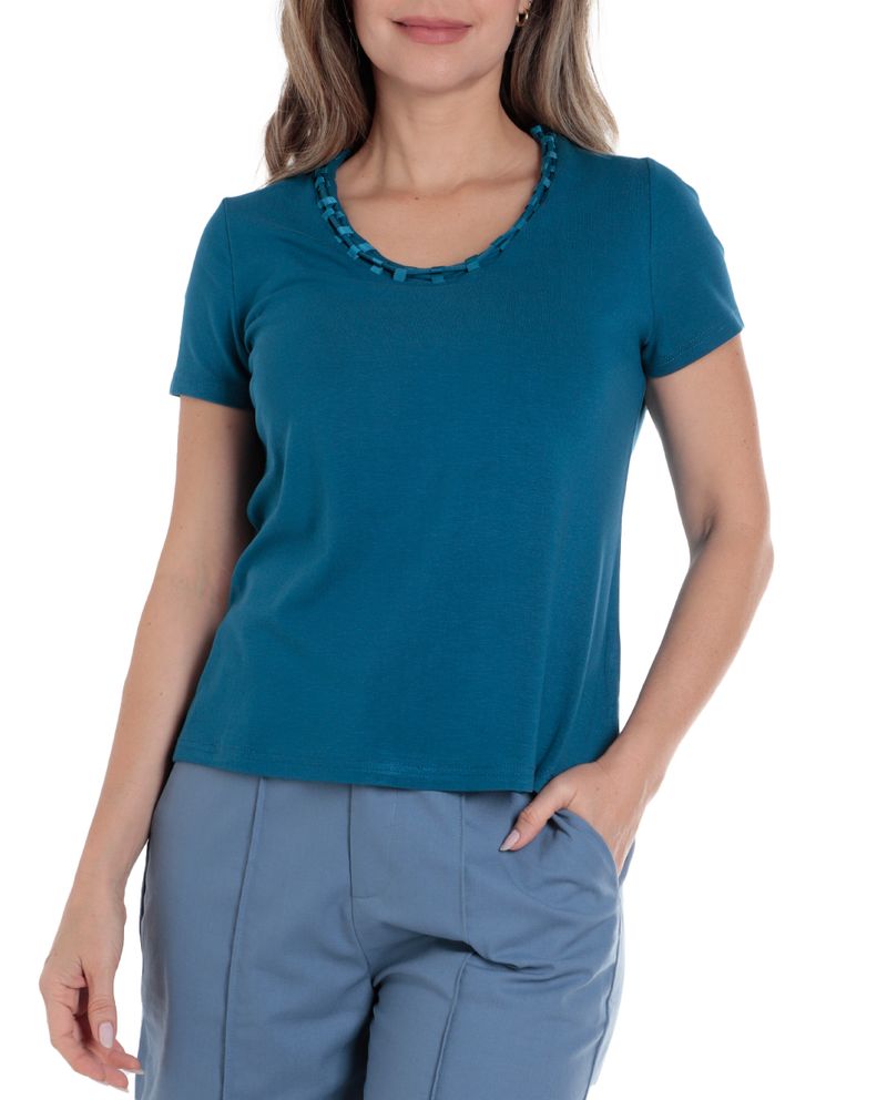 104794244-Blusa-Nicolle-casual-turquesa-manga-corta-para-mujer