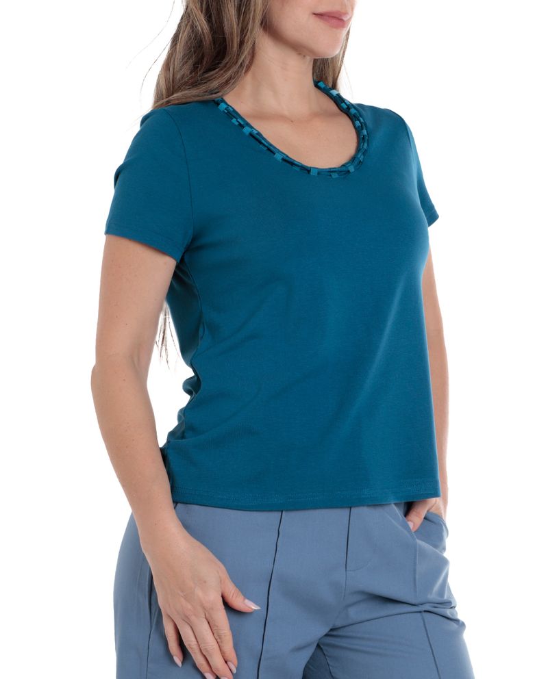 104794244-Blusa-Nicolle-casual-turquesa-manga-corta-para-mujer