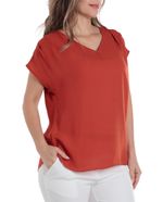 104894161-Blusa-Sabrina-formal-anaranjada-manga-corta-para-mujer