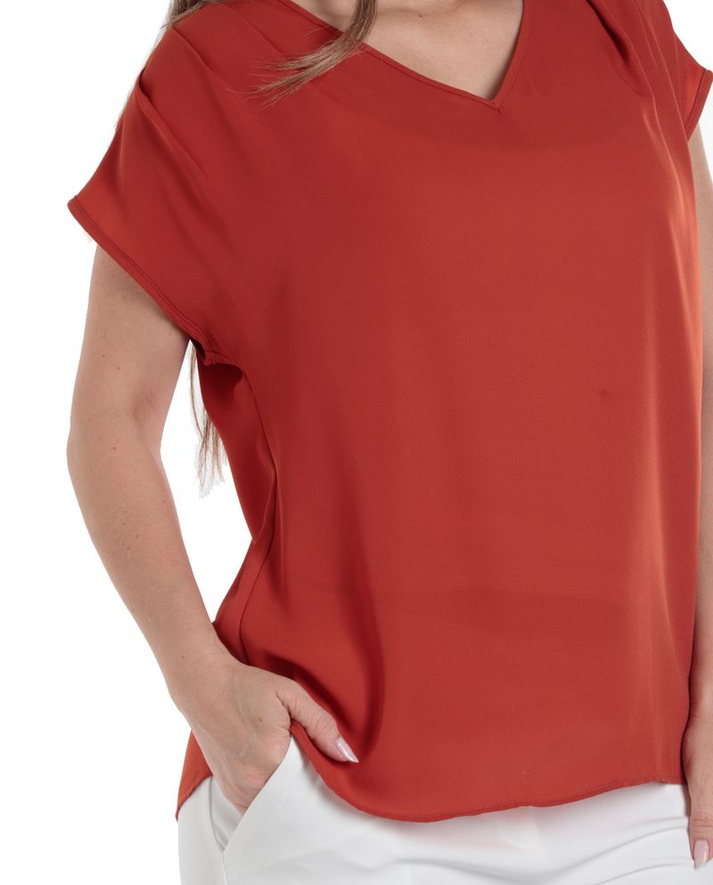 104894161-Blusa-Sabrina-formal-anaranjada-manga-corta-para-mujer
